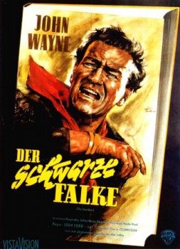 poster John Wayne - Der schwarze Falke