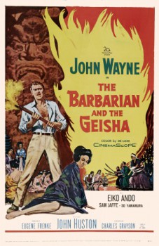 poster John Wayne - Der Barbar und die Geisha