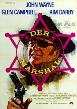 poster John Wayne - Der Marshal