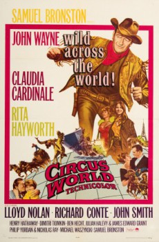 poster John Wayne - Circus World