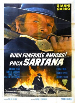 poster Sartana - Noch warm und schon Sand drauf