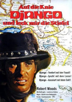 poster Django - Auf die Knie Django